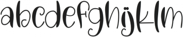 EarlyHours otf (400) Font LOWERCASE