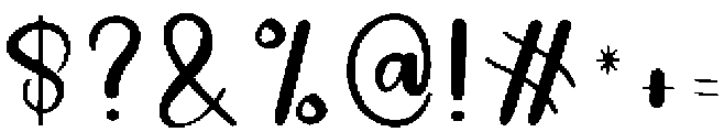 Earrings Regular otf (400) Font OTHER CHARS
