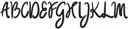 Earth And Sky  otf (400) Font UPPERCASE