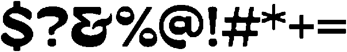 Earth Shape Regular otf (400) Font OTHER CHARS