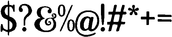 Earthbound Regular otf (400) Font OTHER CHARS