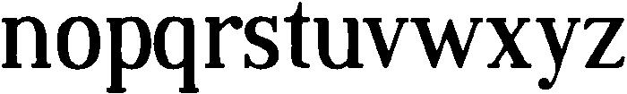 Earthbound Regular otf (400) Font LOWERCASE
