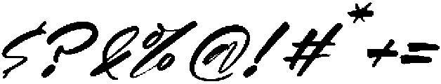 Earthy Mutual Italic otf (400) Font OTHER CHARS