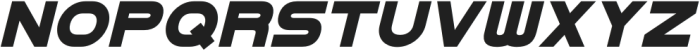 Ease Bold Italic otf (700) Font UPPERCASE
