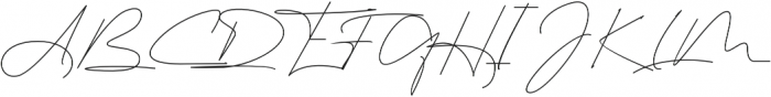 East liberty signature otf (400) Font UPPERCASE