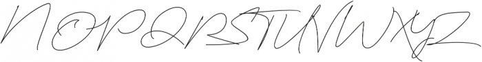 East liberty signature otf (400) Font UPPERCASE