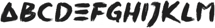 EastTiger-Regular otf (400) Font LOWERCASE