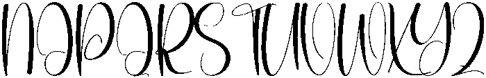 Easter Bunny Regular otf (400) Font UPPERCASE
