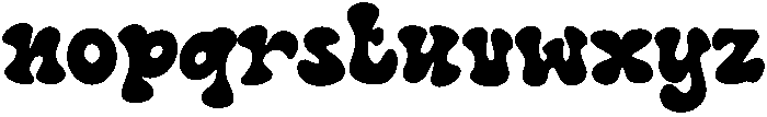 Easter Bunny Regular otf (400) Font LOWERCASE