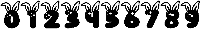 Easter Bunny Regular otf (400) Font OTHER CHARS