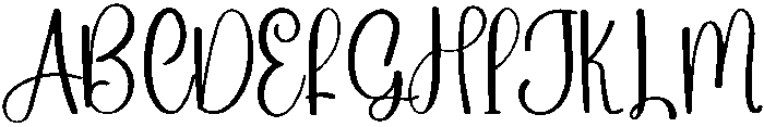 Easter Bunny Regular otf (400) Font UPPERCASE
