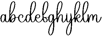 Easter Bunny Regular otf (400) Font LOWERCASE