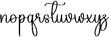 Easter Bunny Regular otf (400) Font LOWERCASE