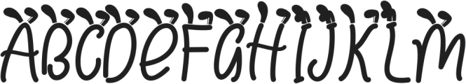 Easter Day otf (400) Font UPPERCASE