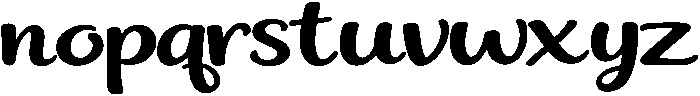 Easter Fabulous otf (400) Font LOWERCASE