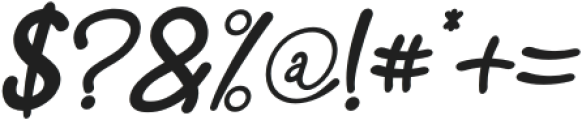 Easter Gift Italic otf (400) Font OTHER CHARS