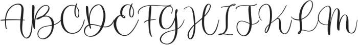 Easter Hopes Script otf (400) Font UPPERCASE
