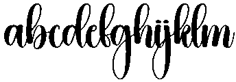Easter Regular otf (400) Font LOWERCASE