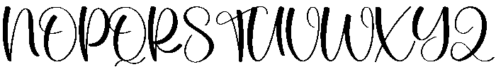 Easter Regular otf (400) Font UPPERCASE