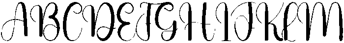 Easter Regular otf (400) Font UPPERCASE