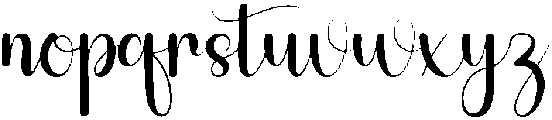 Easter Regular otf (400) Font LOWERCASE