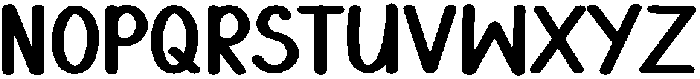Easter Regular otf (400) Font UPPERCASE