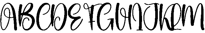 Easter Regular otf (400) Font UPPERCASE