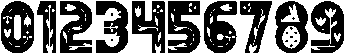 Easter-Regular otf (400) Font OTHER CHARS