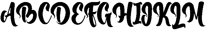Easter Regular otf (400) Font UPPERCASE