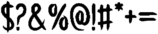 Easter Sacred otf (400) Font OTHER CHARS