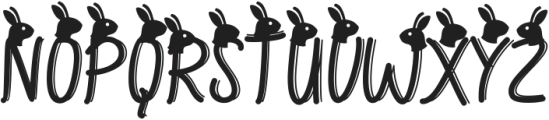 Easter Warmth otf (400) Font UPPERCASE