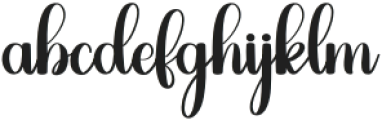 Easterbaby Regular otf (400) Font LOWERCASE