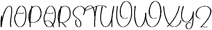 Eastering Blossom Regular otf (400) Font UPPERCASE