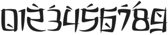 Eastern Echoes Regular otf (400) Font OTHER CHARS