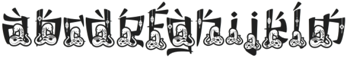Eastern Echoes Snake otf (400) Font LOWERCASE