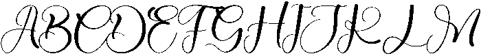 Eastern Regular otf (400) Font UPPERCASE