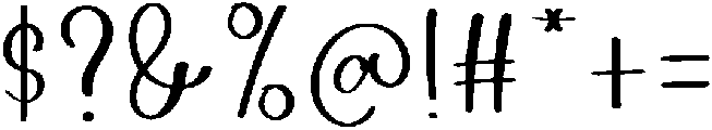 Eastern Regular otf (400) Font OTHER CHARS