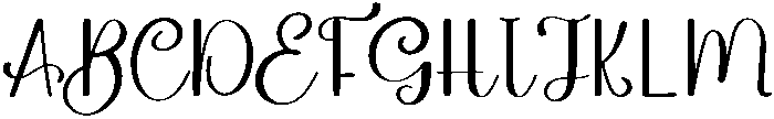 Eastern Regular otf (400) Font UPPERCASE