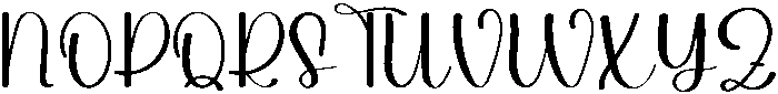 Eastern Regular otf (400) Font UPPERCASE