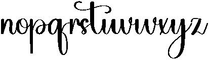 Eastern Regular otf (400) Font LOWERCASE