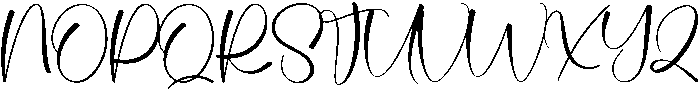 Eastern Regular otf (400) Font UPPERCASE