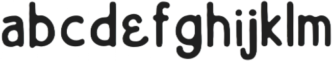 Eastern Regular otf (400) Font LOWERCASE