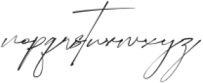 Easternation Signature otf (400) Font LOWERCASE