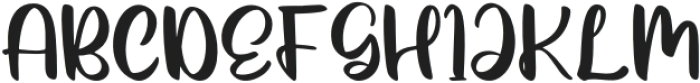 Eastlove-Regular otf (400) Font UPPERCASE