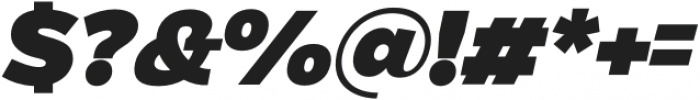 Eastman Alternate Black Italic otf (900) Font OTHER CHARS