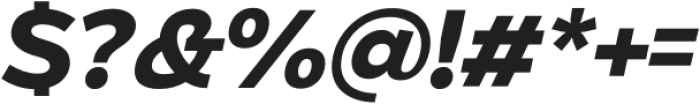 Eastman Alternate Bold Italic otf (700) Font OTHER CHARS