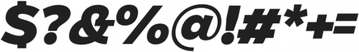 Eastman Alternate Extrabold Italic otf (700) Font OTHER CHARS