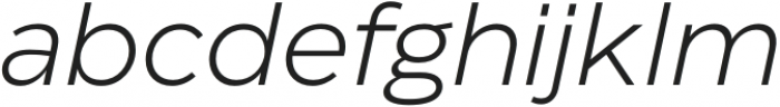 Eastman Light Italic otf (300) Font LOWERCASE