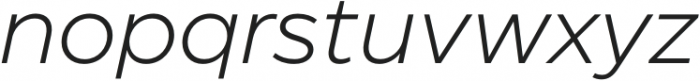 Eastman Light Italic otf (300) Font LOWERCASE