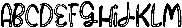 Easy day Regular otf (400) Font UPPERCASE